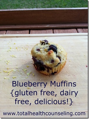 #MuffinMadness with Driscoll’s Blueberry Muffins! {gluten free, dairy free}