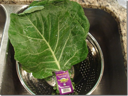 fresh collard greens