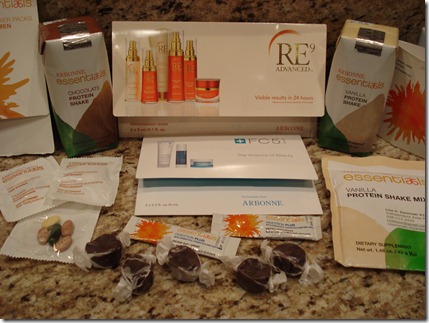 Arbonne samples